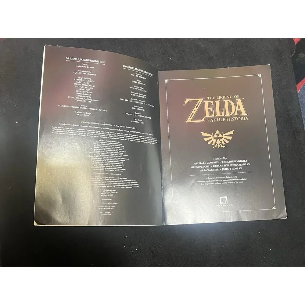 The‎ Legend Of Zelda Hyrule Historia Official Book